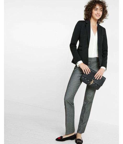 Express Womens Low-rise Barely Boot Columnist Pant
