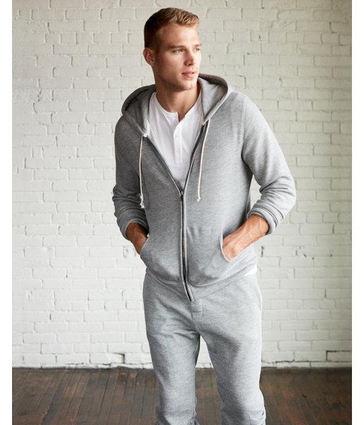 Express Vintage Fleece Zip-front Hoodie