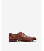 Express Mens Leather Wingtip Oxford Dress