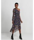 Express Womens Floral One Shoulder