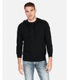 Express Mens Textured Popover Hooded