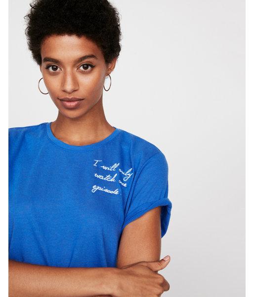 Express Womens Only One Episode Boyfriend Tee