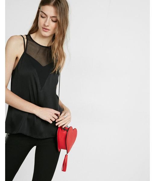 Express Mesh High Neck Tank