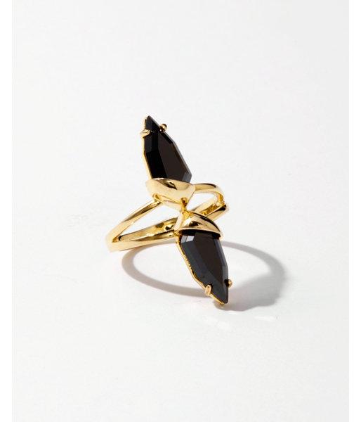 Express Womens Noir Bounds Ring