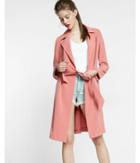Express Petite Soft Trench Coat