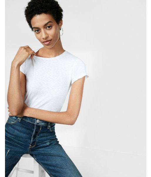 Express Womens Crew Neck Tee