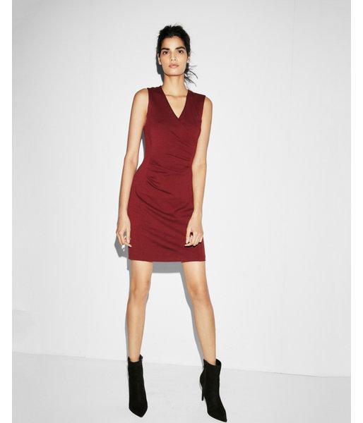 Express Womens Surplice  Dress