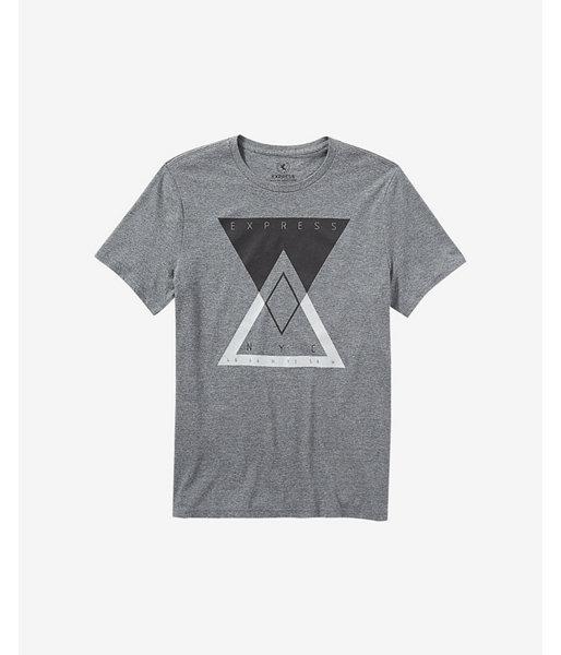 Express Men's Tees Express Triangles Graphic Tee