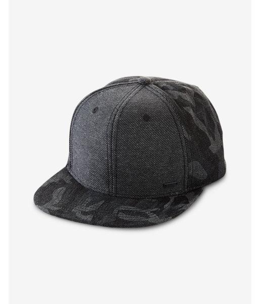 Express Mens Camo Flat Bill Hat