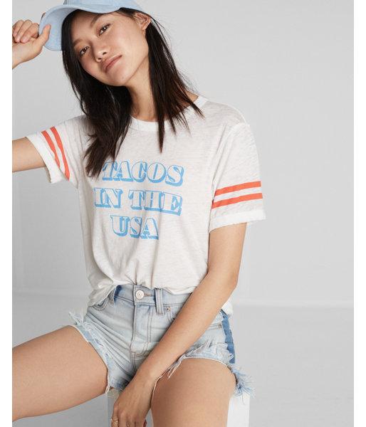 Express Tacos In The Usa Graphic Tee