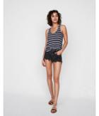 Express Womens Express One Eleven Striped Racerback Easy Tank