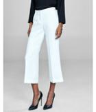 Express Mid Rise Flat Front Culottes