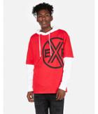 Express Mens Heavy Weight Oversized Exp Graphic Tee