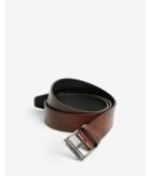 Express Mens Silver Roller Prong Belt