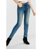 Express Women's Jeans Faded Mid Rise