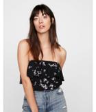 Express Womens Floral Tube Top