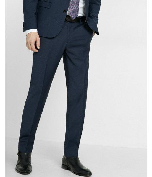 Express Mens Express Mens Skinny Innovator Performance Stretch Wool Blend