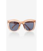 Express Women's Sunglasses Translucent Oversized Square