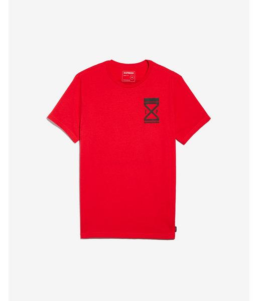 Express Mens Exp Logo Crew Neck Graphic Tee
