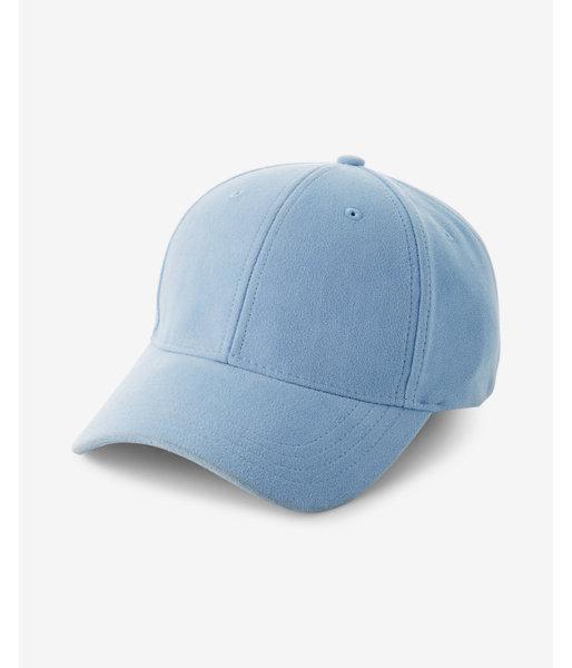 Express Faux Suede Baseball Hat