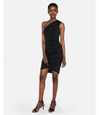 Express Womens One Shoulder Drapey  Dress
