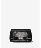 Express Womens Sequin Turnlock Bag