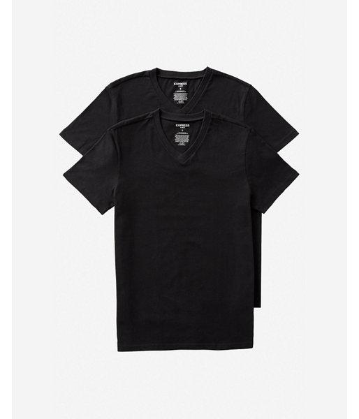 Express Mens Cotton V-neck Tees