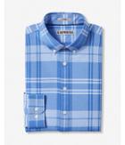 Express Mens Fitted Plaid Nylon Dress
