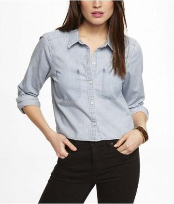 Express Womens Cropped Pocketless