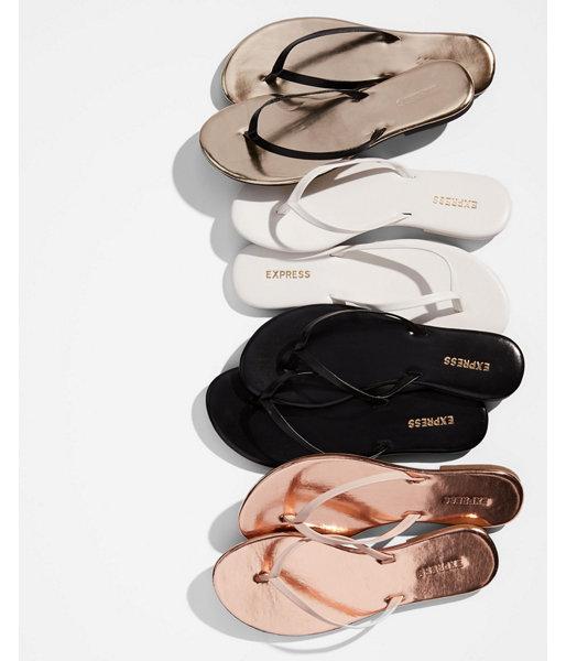 Express Womens Simple Flip Flops