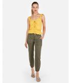 Express Womens Sweetheart Neck Shirred Peplum Top