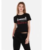 Express Womens Brand That Unites Cropped Graphic Easy Tee