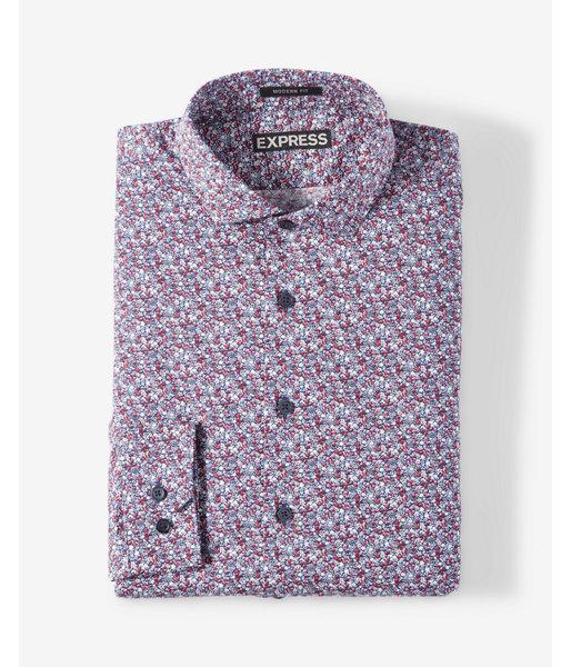 Express Modern Fit Small Floral Dress