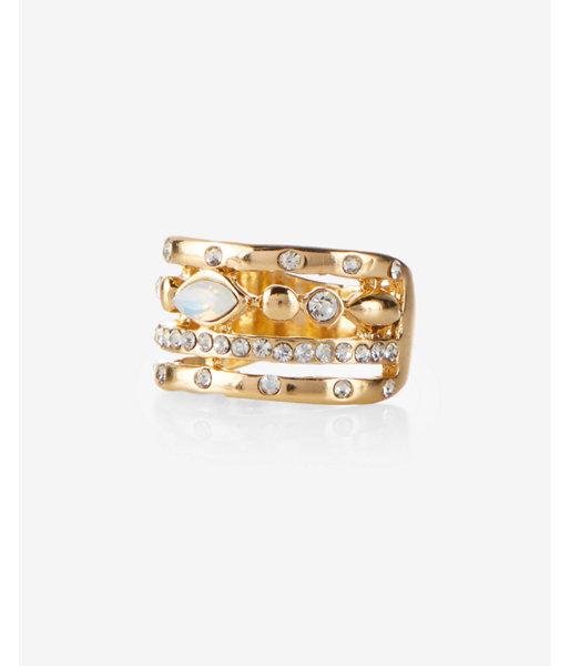 Express Mixed Shape Open Ring