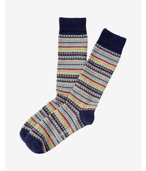 Express Mens Multicolor Fair Isle Dress