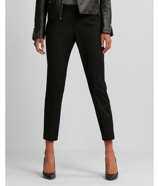 Express Womens Mid Rise Publicist Ankle Pant