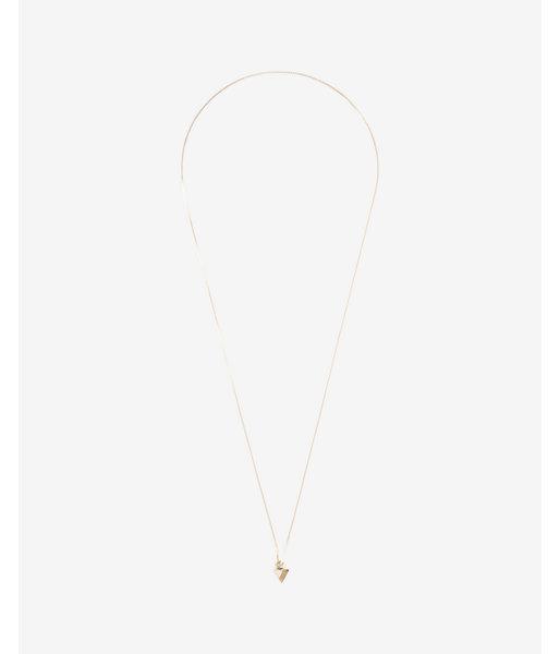 Express Womens Small Triangle Pendant Necklace