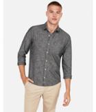 Express Mens Slim Soft Wash Chambray Button-down