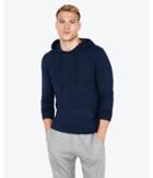 Express Mens Solid Heather Popover Hoodie