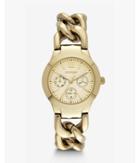 Express Mens Multi-function Chain Link Bracelet Watch - Gold