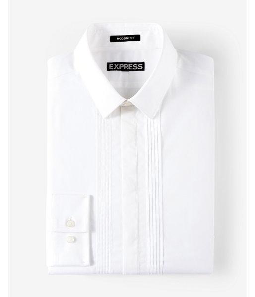 Express Modern Fit Pleated Tuxedo Dress