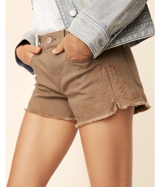 Express Womens Mid Rise Embroidered Soft Stretch+