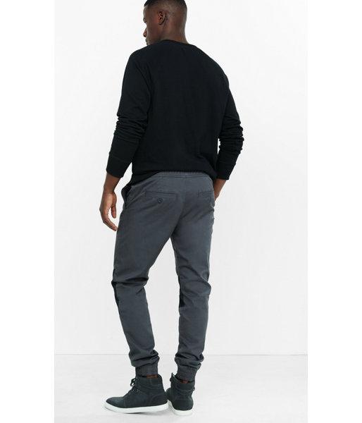 Express Men's Pants Jogger Color Blocked Cotton Pant