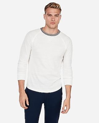 Express Mens Express Nyc Raglan Crew Neck T-shirt
