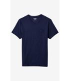 Express Men's Tees Slub Knit V-neck Pocket T-shirt