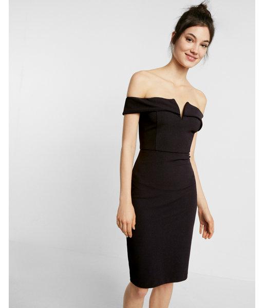 Express Notched Off The Shoulder