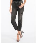 Express Womens High Waisted Original Straight Cropped Jeans