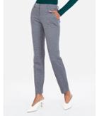 Express Womens Mid Rise Micro Diamond Knit Columnist Ankle Pant