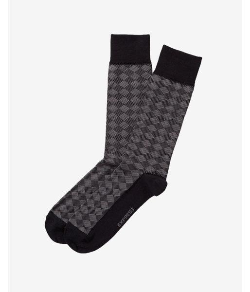 Express Mens Check Print Dress