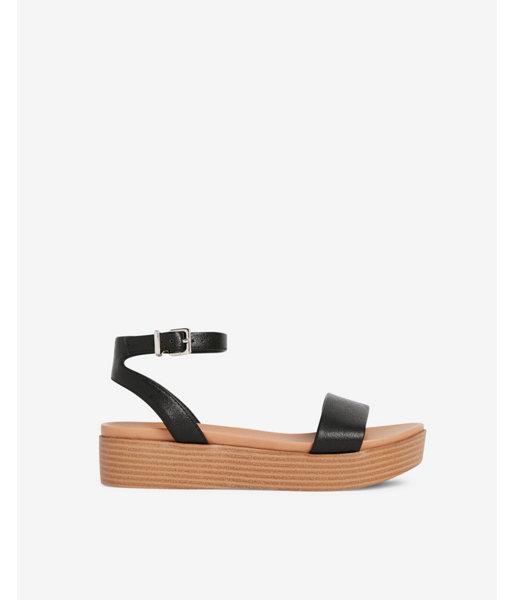 Express Womens Ankle Strap Platform